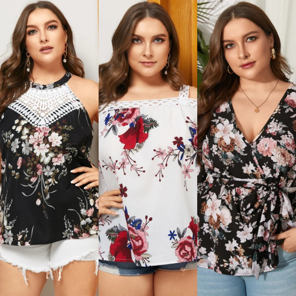 Stylish Plus Size Summer Tops with Sleeves