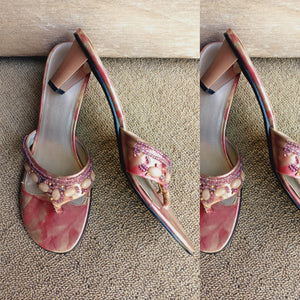 Pink Heel Sandals