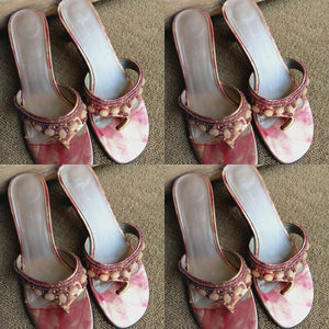 Pink Heel Sandals