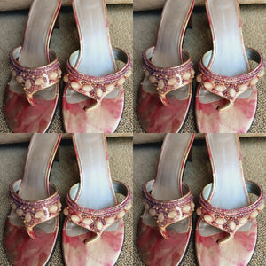 Pink Heel Sandals