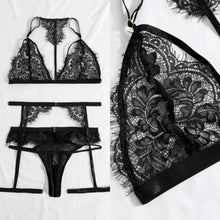 Load image into Gallery viewer, Sexy Lace Eyelash Trim Lingerie Set (Multiple)